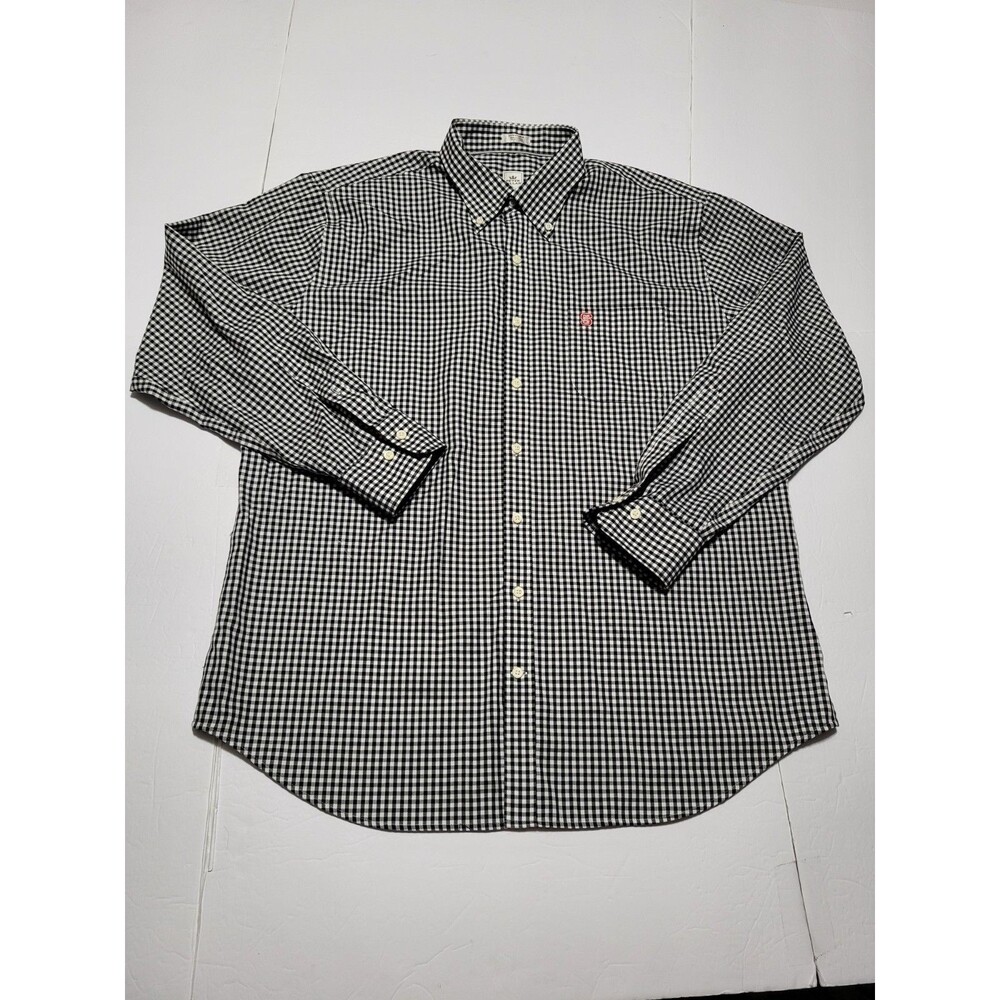 (#L8) Peter Millar Easycare Sz Mens XL Long Sleeve Button Down Pocket NC STATE